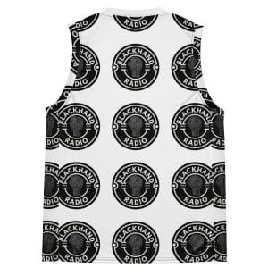 Blackhand radio Recycled unisex basketball jersey