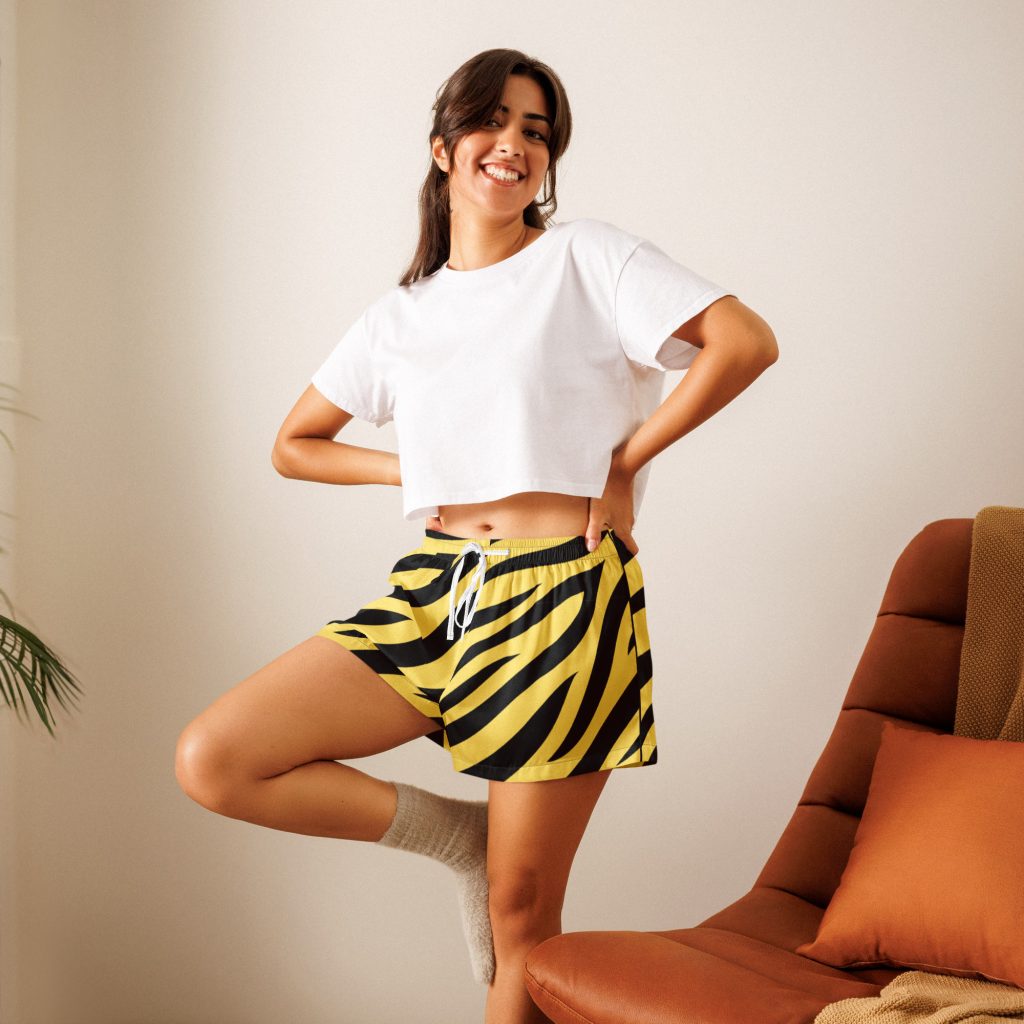 Tiger Print Women’s pajama shorts